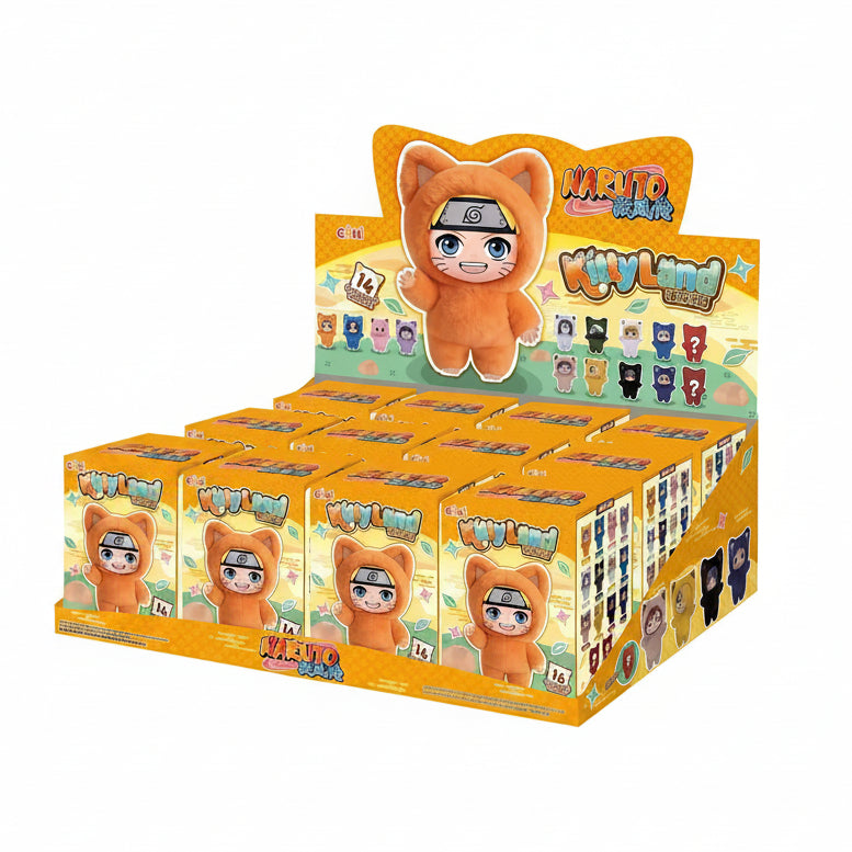 EAKI Naruto Shippuden: Kittenland Series Plush Pendant Blind Box