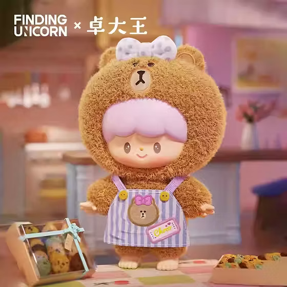 Finding Unicorn zZoton x Line Friends ‘My Best Friends’ Series Plush Blind Box