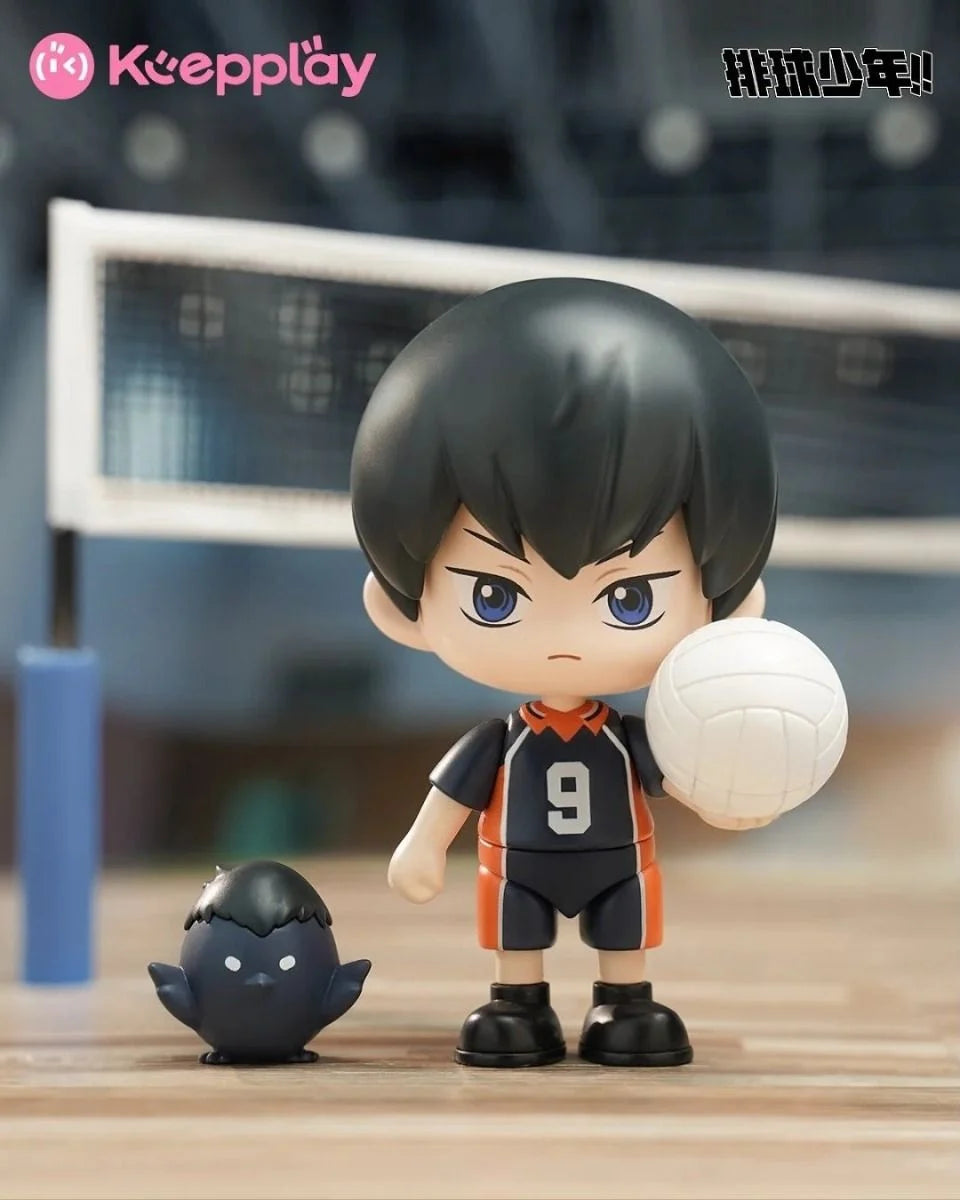 KEEPPLAY Haikyuu!! Flying Volleyball Series Zippie Figure Blind Box