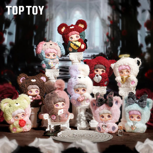 TOP TOY x SURE FUN MayMei May I Love You Series Plush Keychain Blind Box