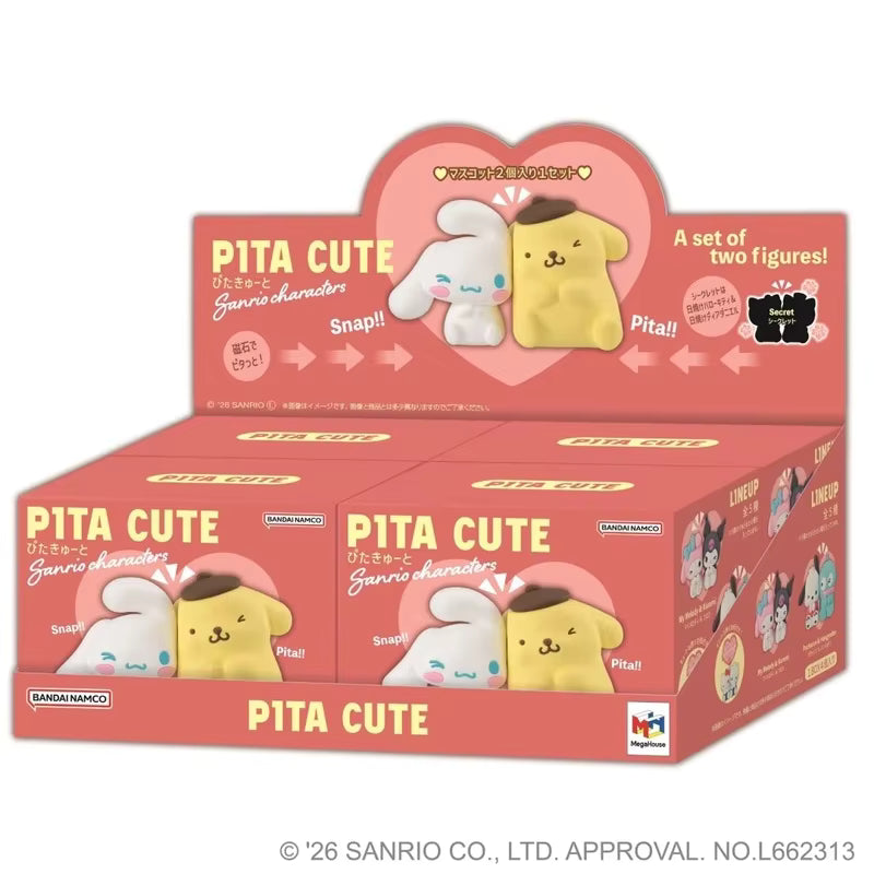 Sanrio Characters Pitakyuto Magnetic Figures Blind Box