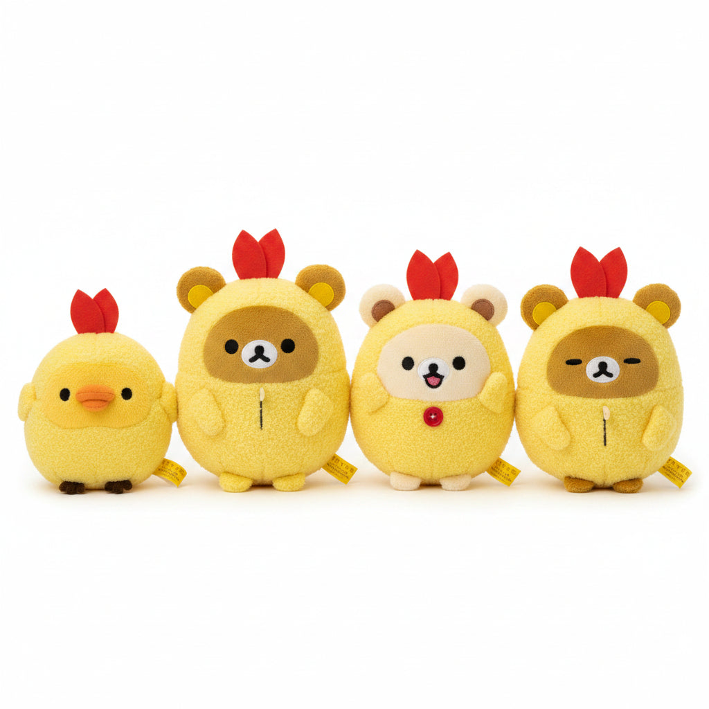 San-X Rilakkuma Ebi Tempura Costume Plush Ball Chain