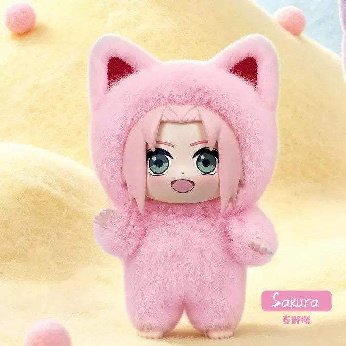 EAKI Naruto Shippuden: Kittenland Series Plush Pendant Blind Box
