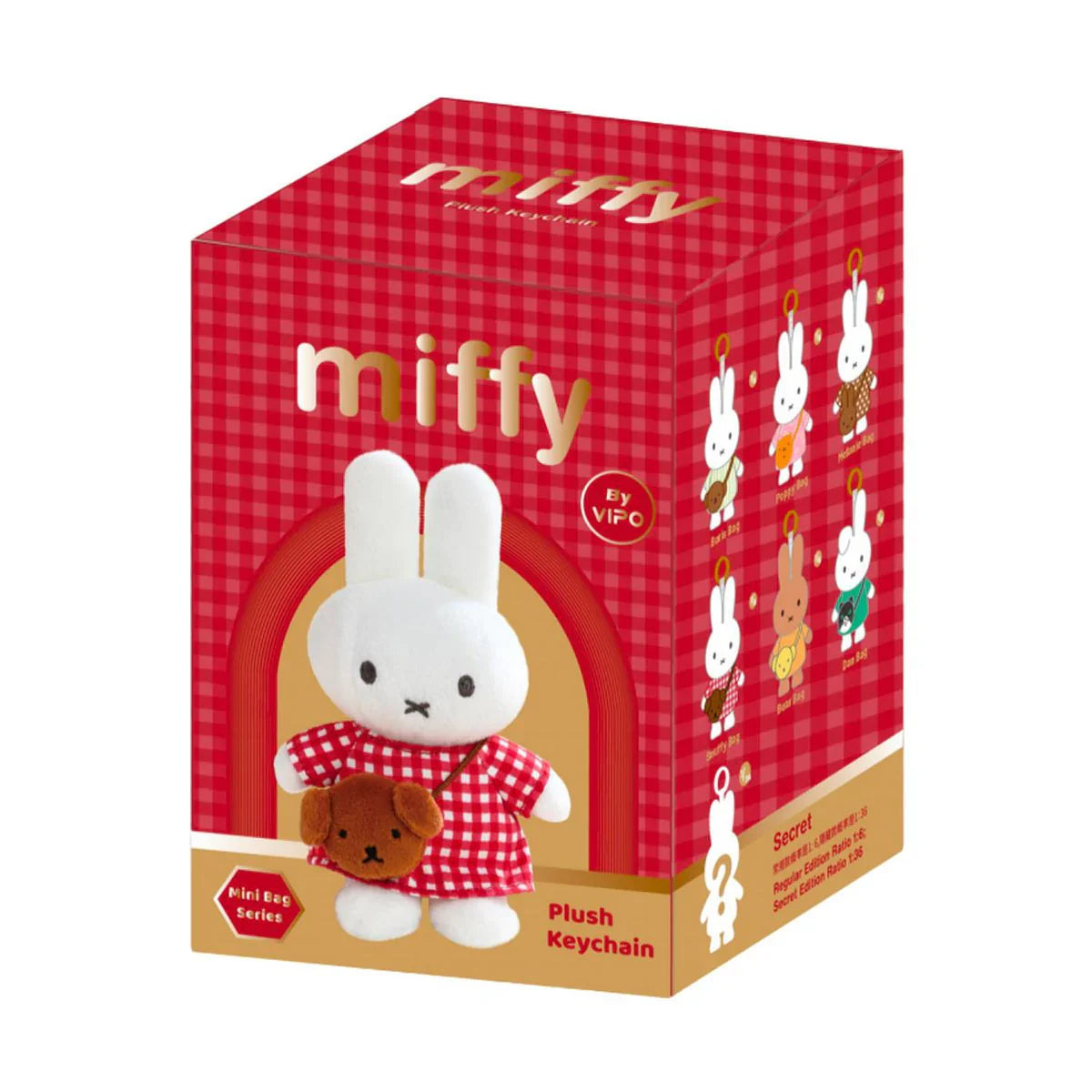 VIPO x Miffy Plush Blind Box - Mini Bag Series
