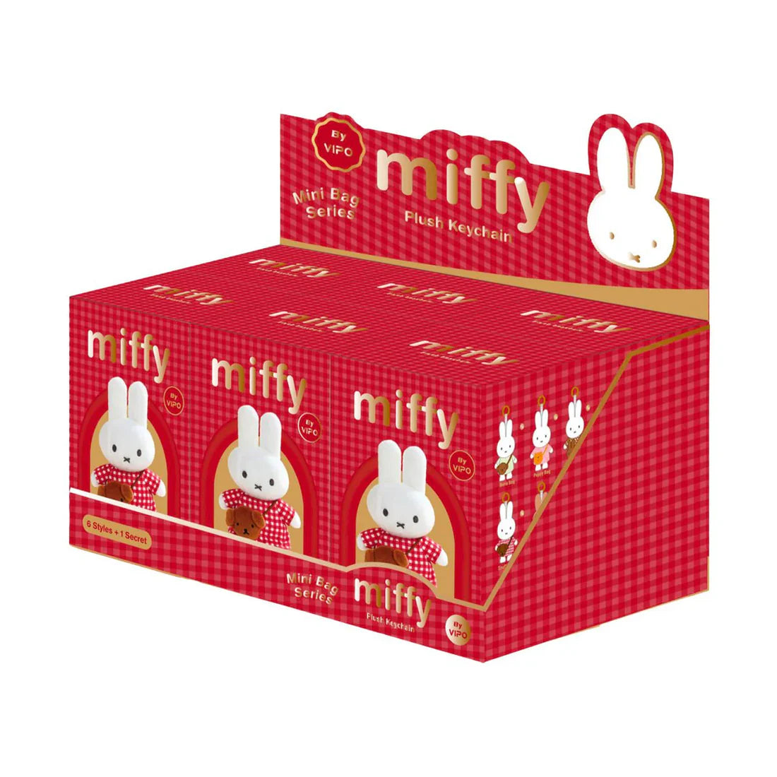 VIPO x Miffy Plush Blind Box - Mini Bag Series