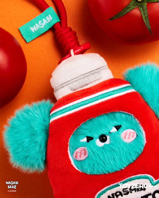 Wasabi Bear Flavor Series Plush Keychain Blind Box