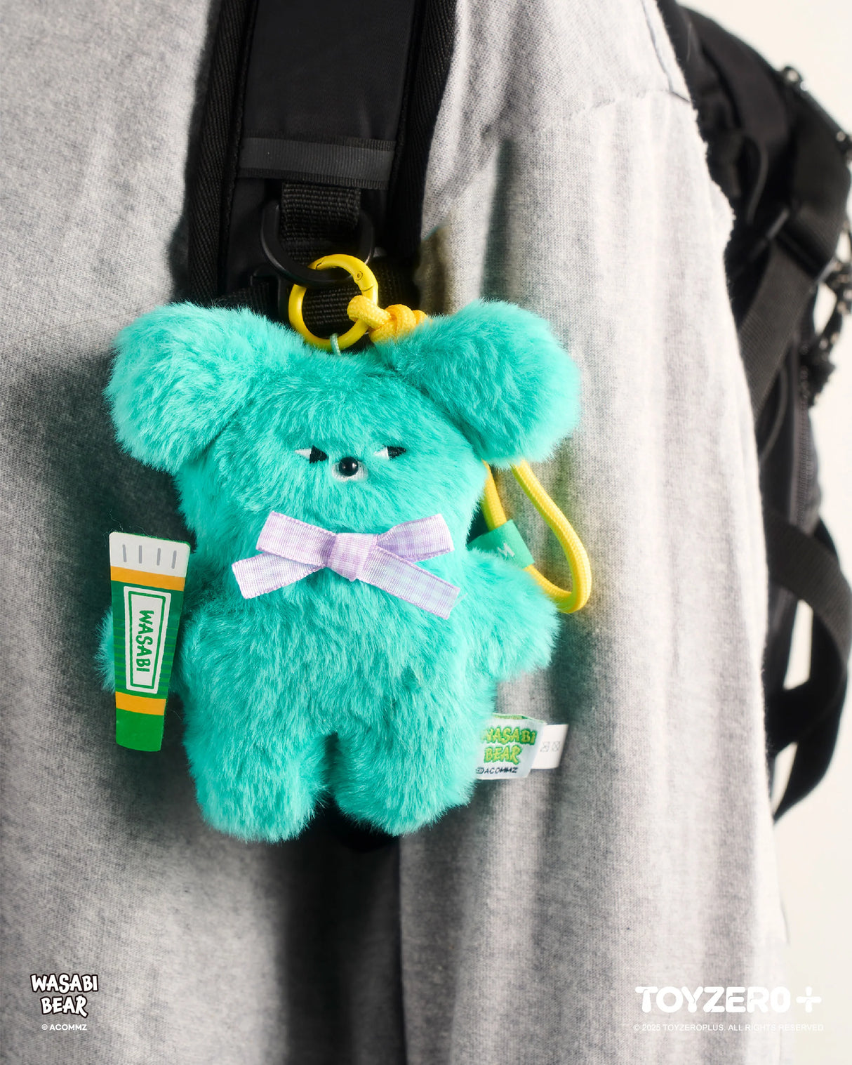 Wasabi Bear Flavor Series Plush Keychain Blind Box