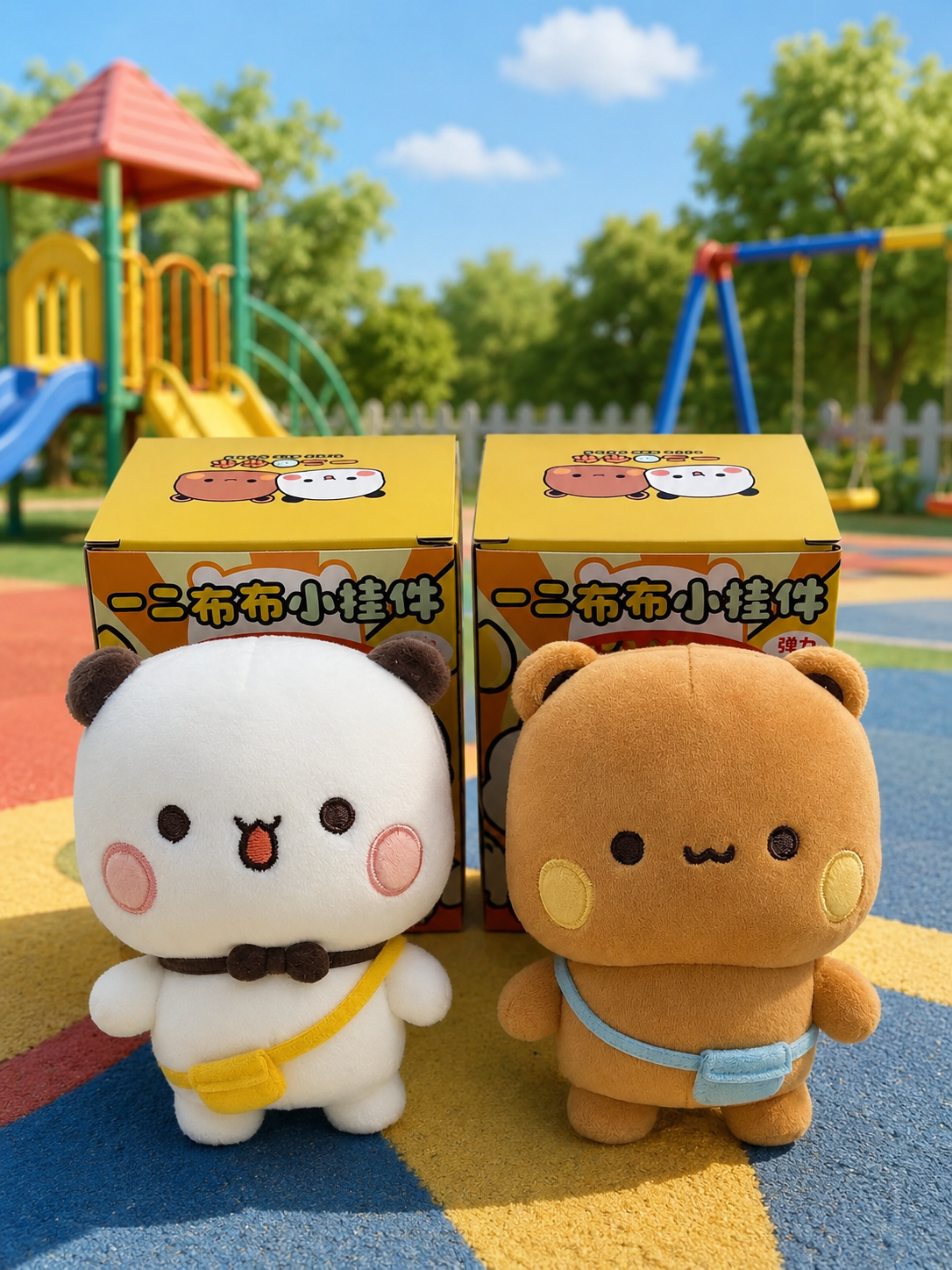 Yier and Bubu Soft Plush Pendant Blind Box