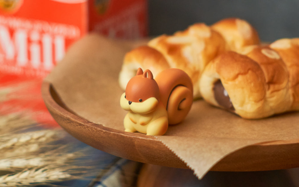 Dreams Animal Bakery Series 2 Seal Penguin and Squirrel mini figure designs