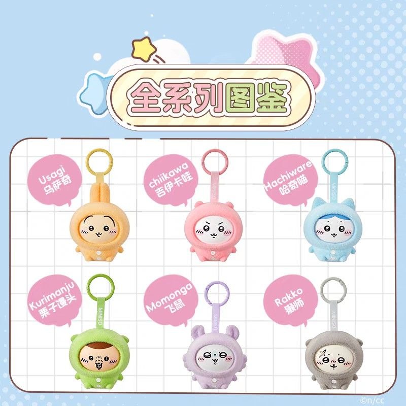 MINISO x Chiikawa Nightwear Face Changing Blind Box product detail image