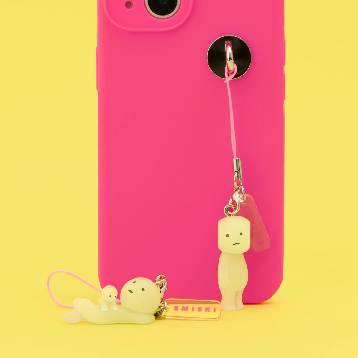 SMISKI Strap Accessory Keychain Series 4 Scared design with strap