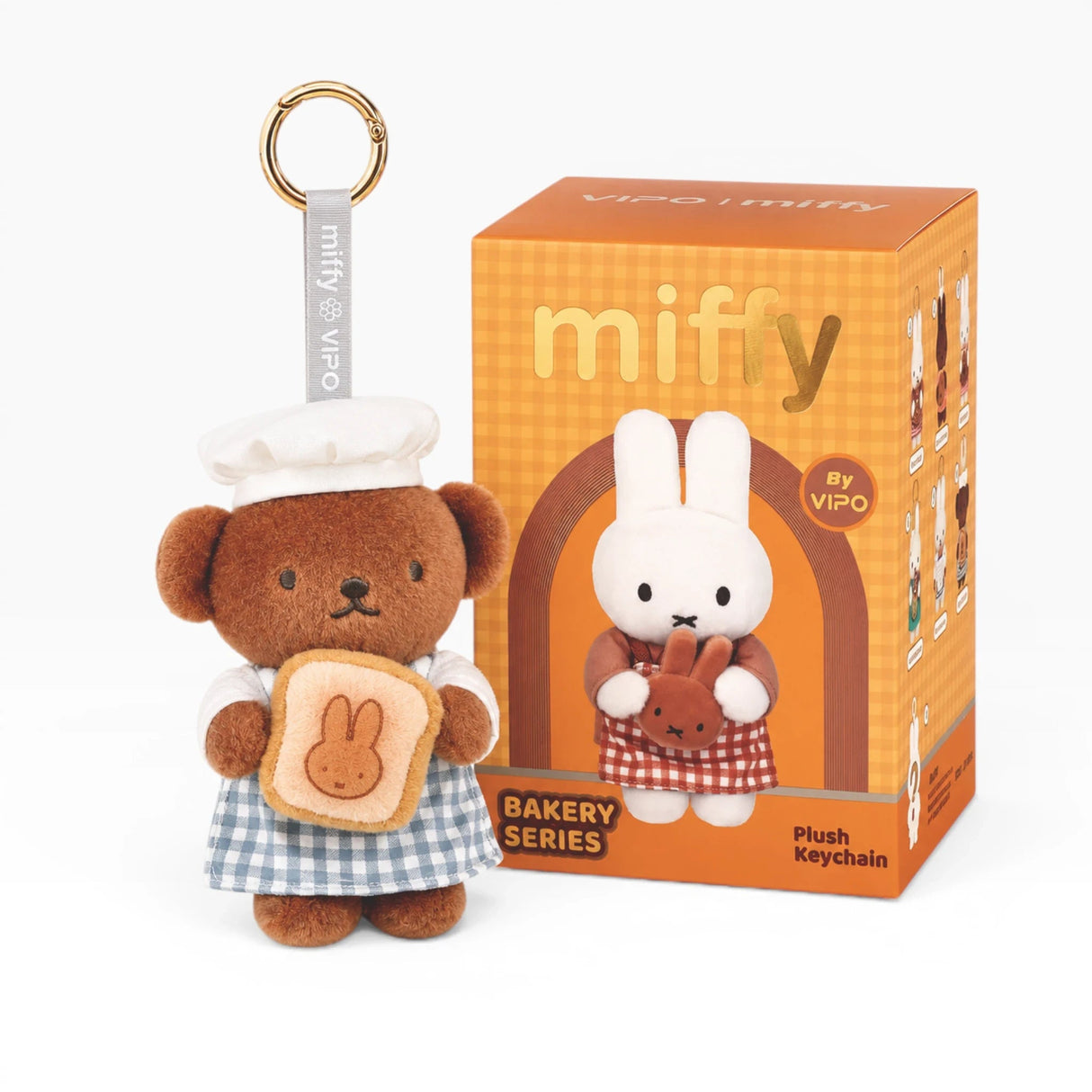 VIPO x Miffy Bakery Series plush keychain blind box main product image