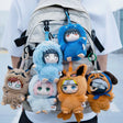 EAKI Naruto Shippuden Cute Beast Party Series plush keychain lineup