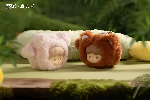 Finding Unicorn zZoton Forest Concert Series Plush Headphone Bag Blind Box