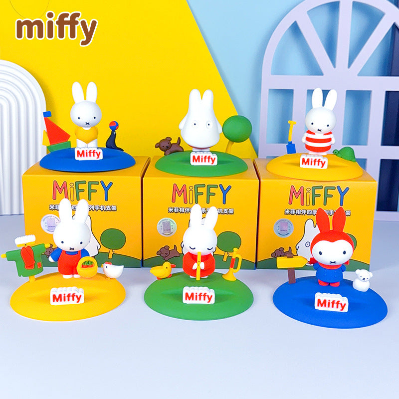 Miffy Four Season Theme Display Phone Stand Blind Box