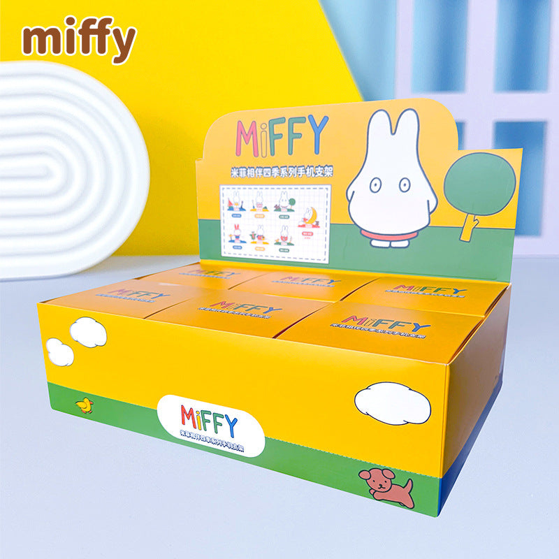 Miffy Four Season Theme Display Phone Stand Blind Box
