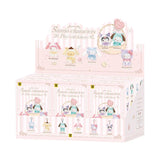 TOP TOY Sanrio Charaters Play with Kittens Series Plush Keychains Gift Blind Box
