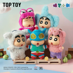 TOP TOY x Crayon Shin-chan Dress Up Party Series Vinyl Plush Keychains Blind Box - main product image