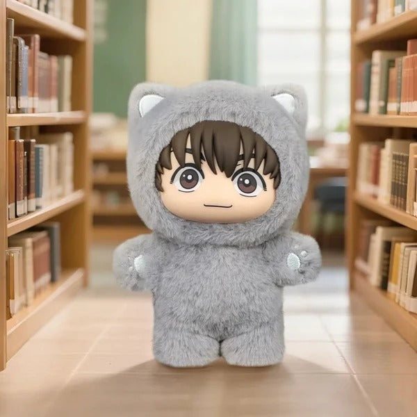 TOP TOY - Jujutsu Kaisen Cat Ear Plush Keychains Blind Box Haibara Yu