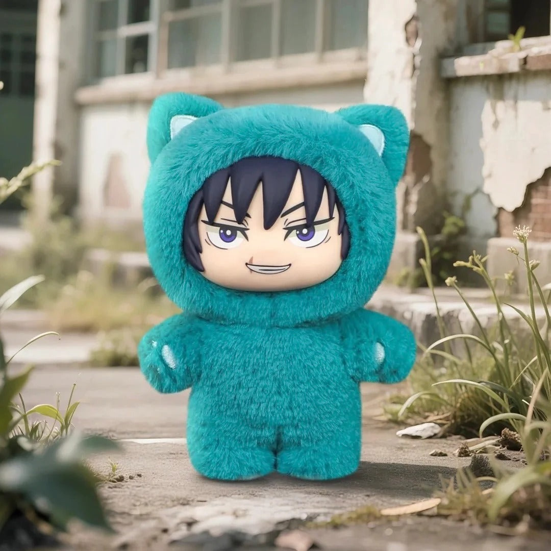 TOP TOY - Jujutsu Kaisen Cat Ear Plush Keychains Blind Box Toji Fushiguro