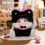TOP TOY x SURE FUN Nommi Sitting Zoo Series Vinyl Plush Doll Keychain Blind Box