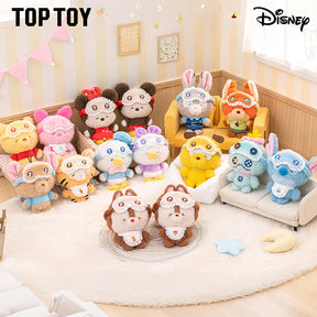 TOP TOY x Disney Squinting Sleepwear Series Plush Keychains Blind Box - main product image