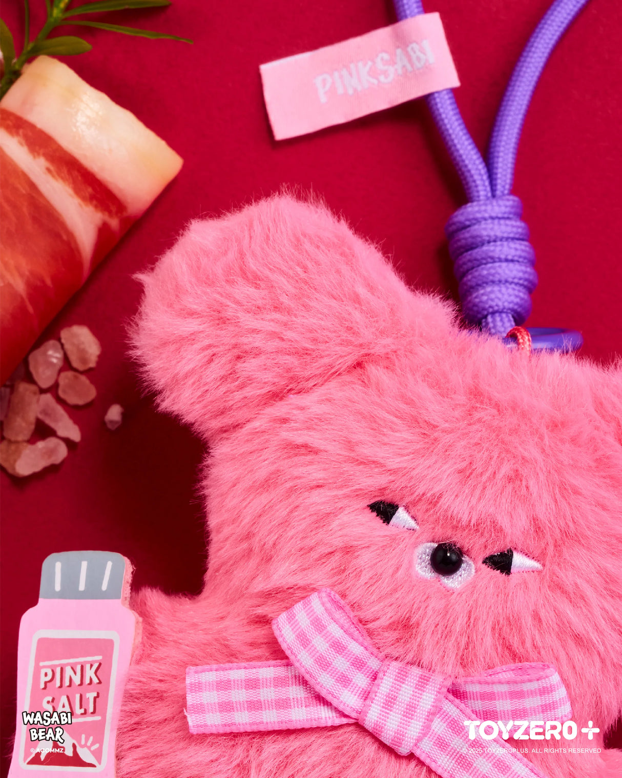 Wasabi Bear Flavor Series Plush Keychain Blind Box