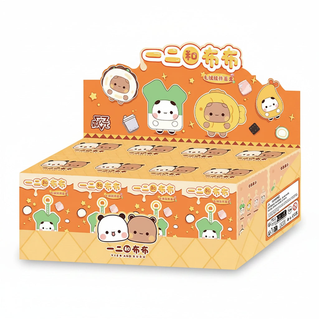 Yier and Bubu Cute Couple Soft Plush Pendant Blind Box