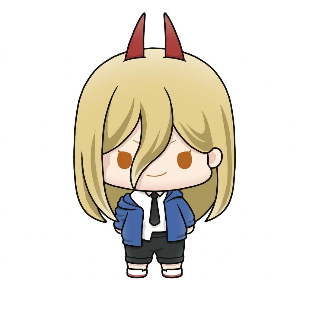 Power mini figure from the MegaHouse Chainsaw Man Chokorin Collection