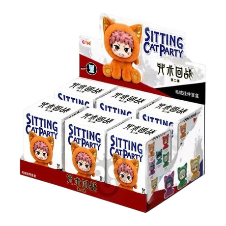 EAKI Jujutsu Kaisen Sitting Cat Party Series whole-box packaging