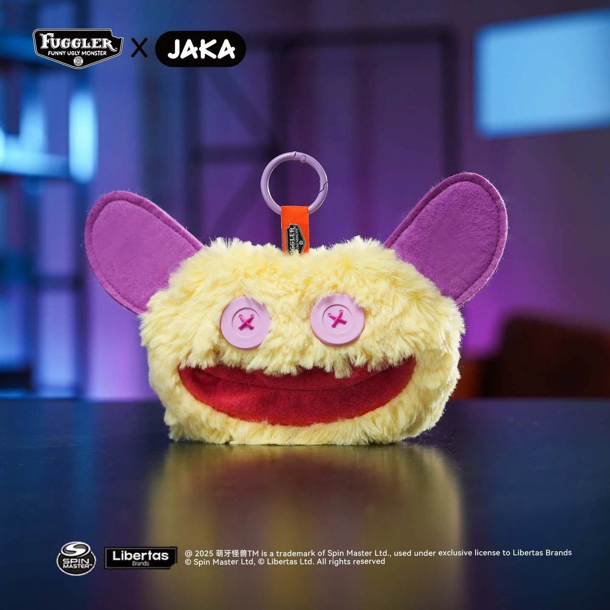 JAKA x Fuggler Funny Ugly Monster plush pendant storage bag Grin Grin official product image