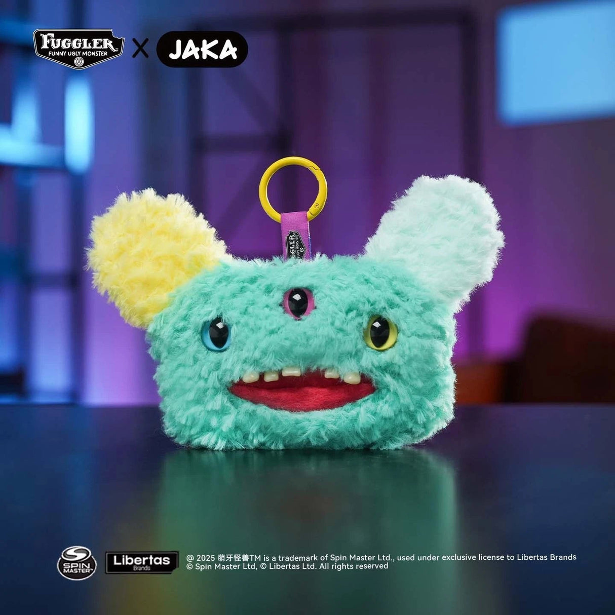 JAKA x Fuggler Funny Ugly Monster plush pendant storage bag Reek-O official product image