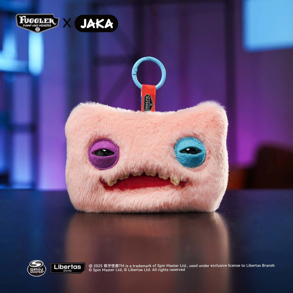 JAKA x Fuggler Funny Ugly Monster plush pendant storage bag Wide Eyed Weirdo official product image