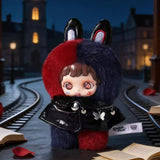 Two-tone hooded Sinck Mua Materialism Series plush keychain character