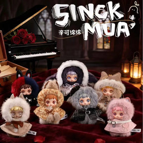 Sinck Mua Materialism Series plush keychain blind-box character lineup