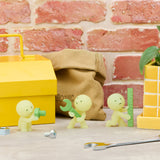 SMISKI Construction Series Digging a Hole and Crushing Rock figures