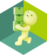 SMISKI Moving Series Balancing Boxes figure