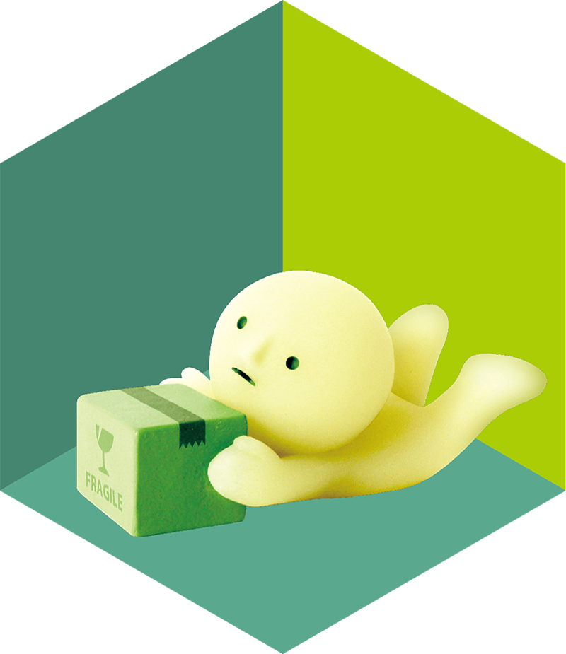 SMISKI Moving Series Falling Down figure