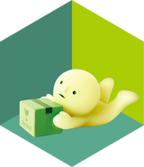 SMISKI Moving Series Falling Down figure