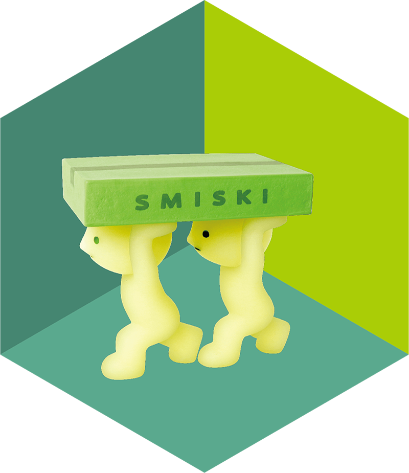 SMISKI Moving Series Little SMISKI Teamwork figure
