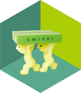 SMISKI Moving Series Little SMISKI Teamwork figure