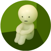 SMISKI Series 1 Hugging Knees figure