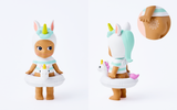 Sonny Angel Summer Vacation Sun-Kissed Style Secret Unicorn design front and back
