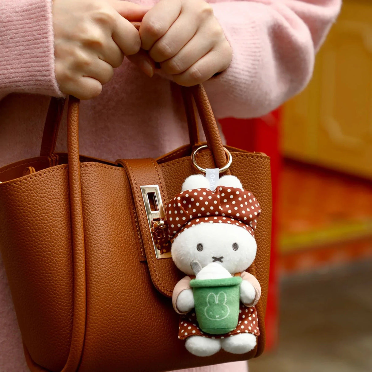 VIPO x Miffy Bakery Series rare secret plush keychain image