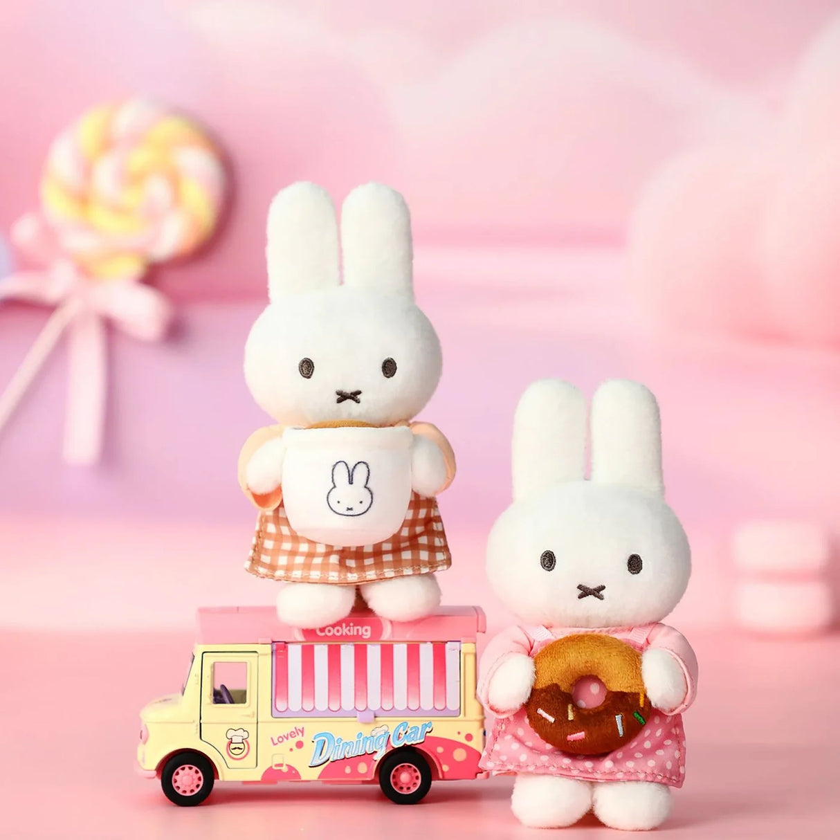 VIPO x Miffy Bakery Series plush keychain product image 12